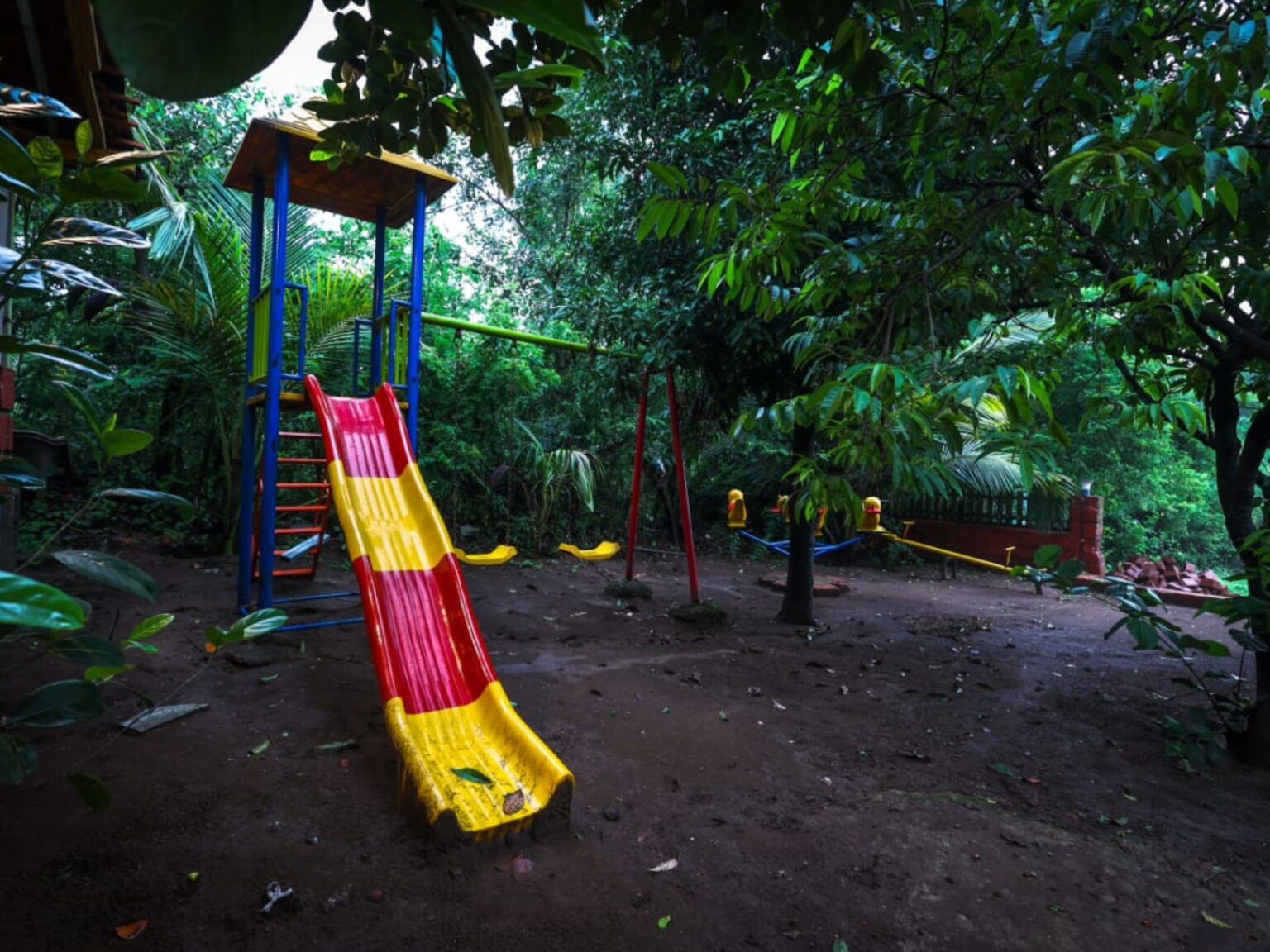 Outdoor slides